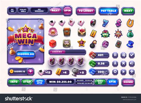 Casino Game Assets royalty.